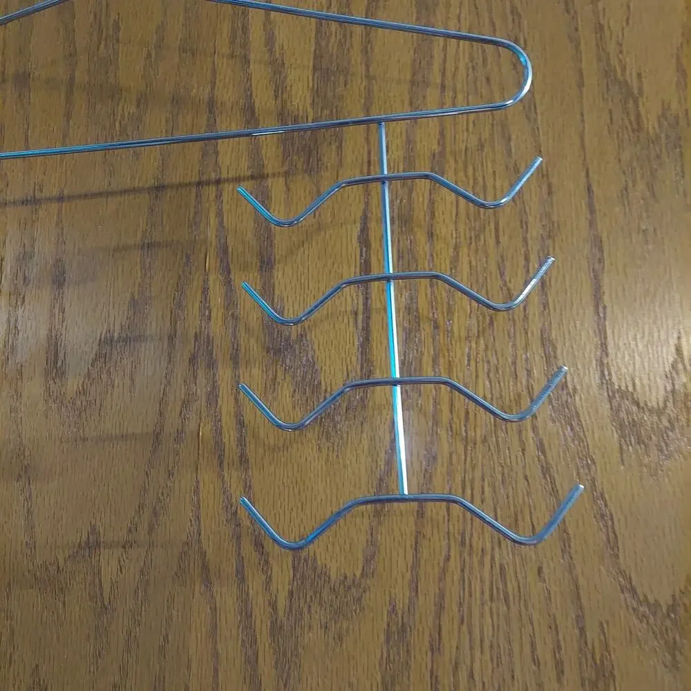 multi-tiered hanger organization hanging jewelry necklace tie